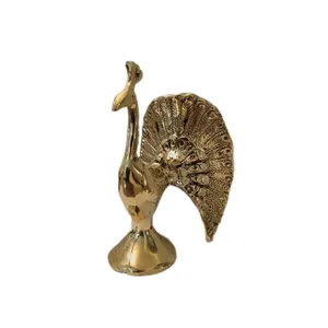 دکوری برنجی مدل طاووس