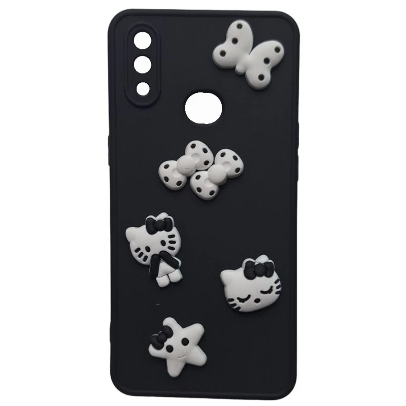 کاور طرح کیتی عروسکی مدل A10s مناسب برای گوشی موبایل سامسونگ Galaxy A10S