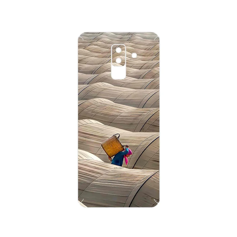 برچسب پوششی ماهوت مدل Strawberry Greenhouses مناسب برای گوشی موبایل سامسونگ Galaxy A6 Plus 2018