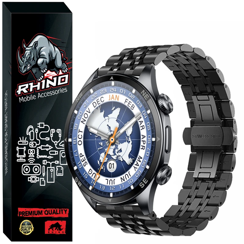 بند راینو مدل 7Bead مناسب برای ساعت هوشمند گلوریمی GX SPORT 22MM