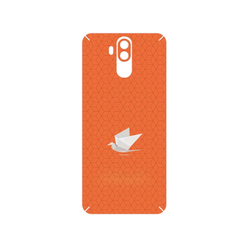 برچسب پوششی ماهوت مدل Minimalist origami bird مناسب برای گوشی موبایل یولفون Power 3S