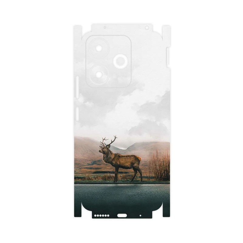 برچسب پوششی ماهوت مدل Horned_Deer-FullSkin مناسب برای گوشی موبایل شیائومی Redmi 13x