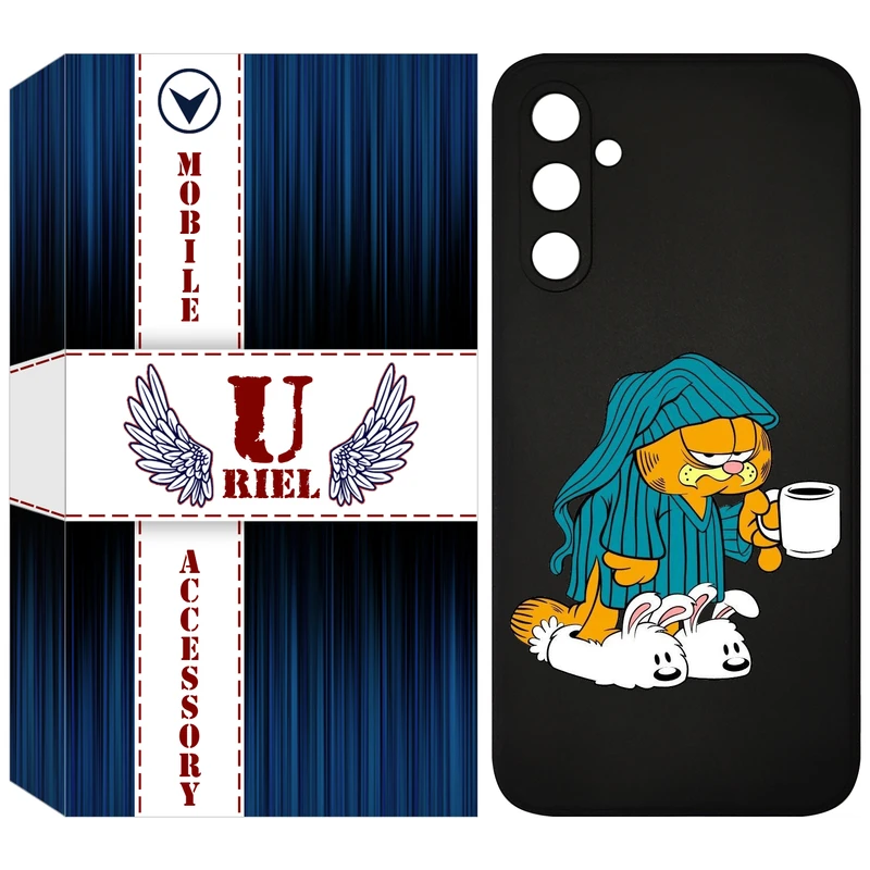 کاور یوریل مدل KSH کد 72 طرح گارفیلد مناسب برای گوشی موبایل سامسونگ Galaxy S23 FE