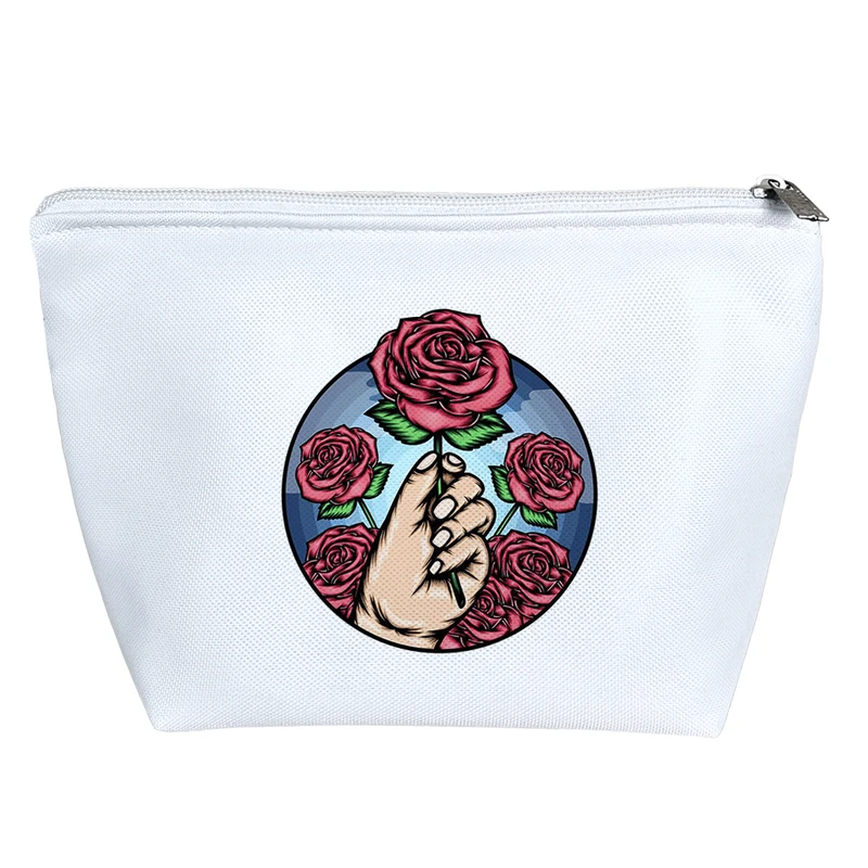 کیف لوازم آرایش دخترانه خندالو مدل گل رز کد 6174