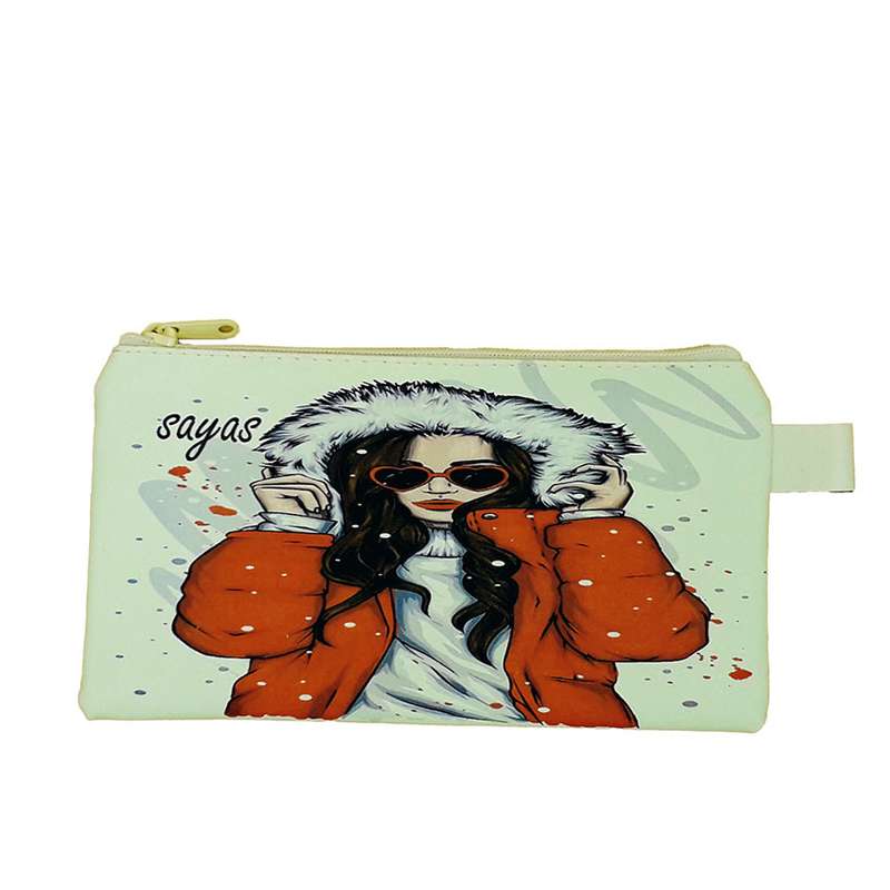 کیف لوازم آرایش زنانه مدل کتابی کد 3