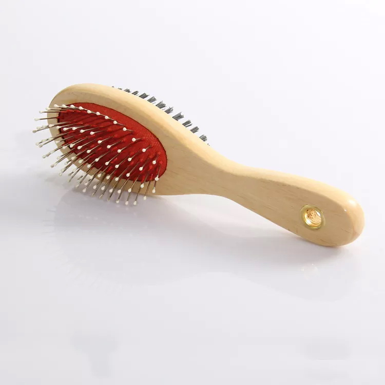 شانه سگ و گربه مدل دو طرفه Brsh-wodn