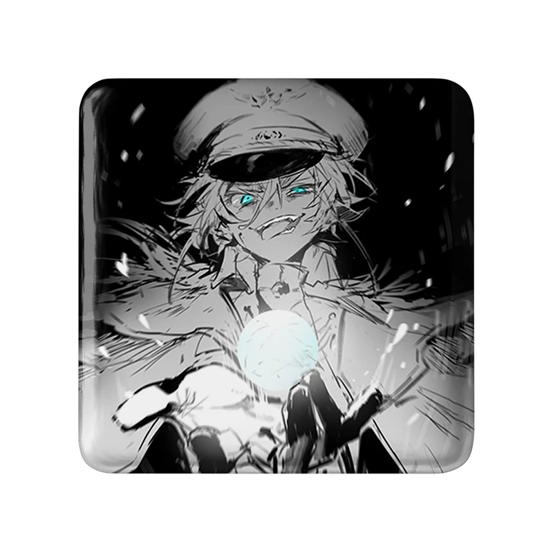 مگنت خندالو طرح تانیا انیمه یوجو سنکی مدل مربعی کد 34704