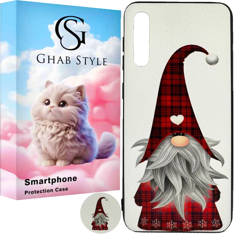  کاور قاب استایل مدل Sport مناسب برای گوشی موبایل سامسونگ Galaxy A50 / Galaxy A50s / Galaxy A30sبه همراه پاب سوکت 