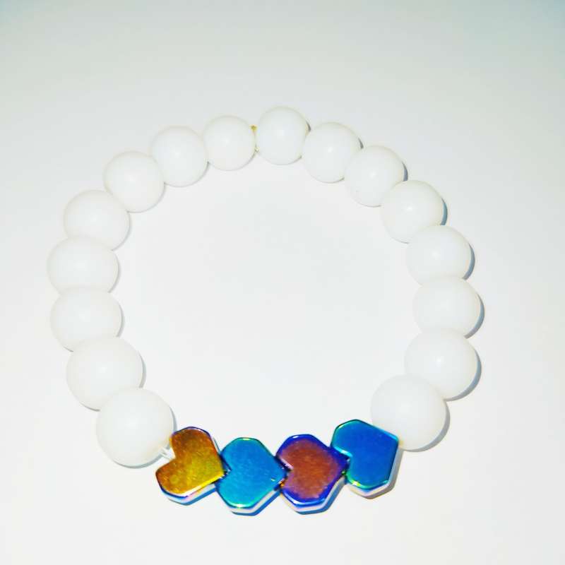 دستبند دخترانه مدل فلش رنگی