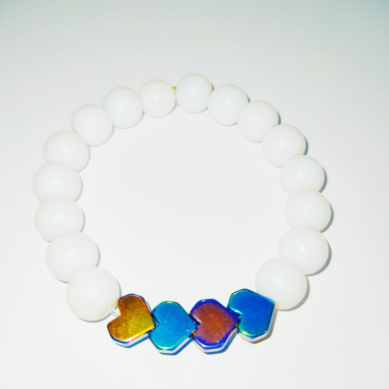 دستبند دخترانه مدل فلش رنگی