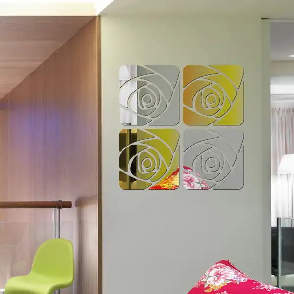 آینه اِلِنسی مدل رز