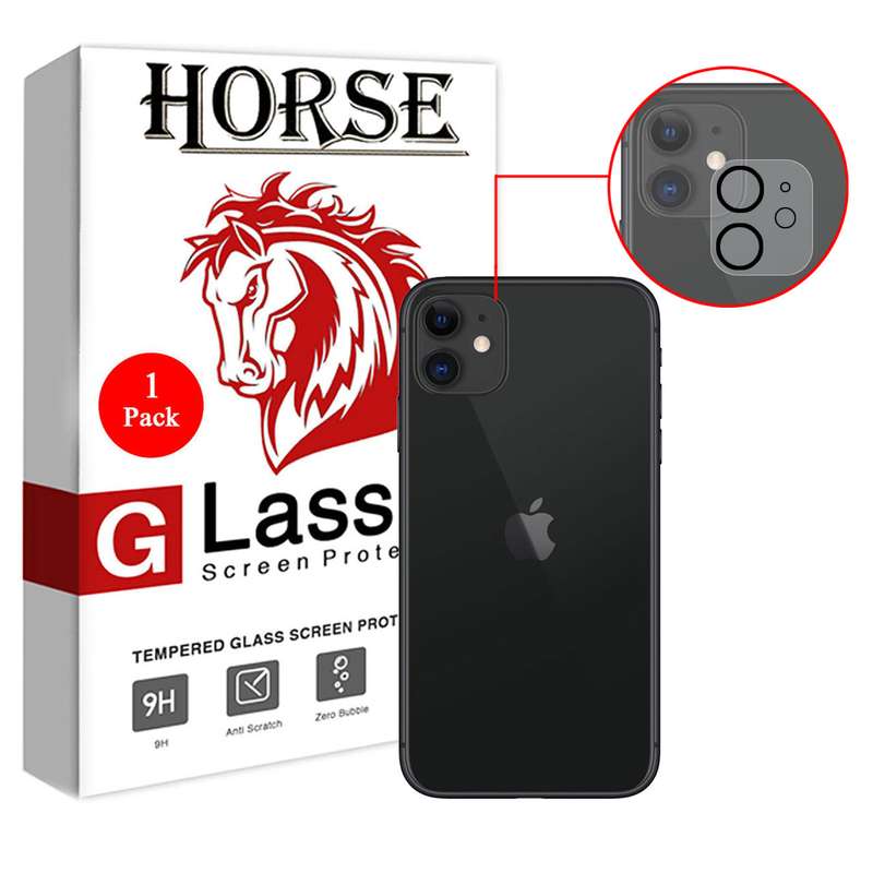 محافظ لنز دوربین هورس مدل 3DLENS مناسب برای گوشی موبایل اپل iPhone 11