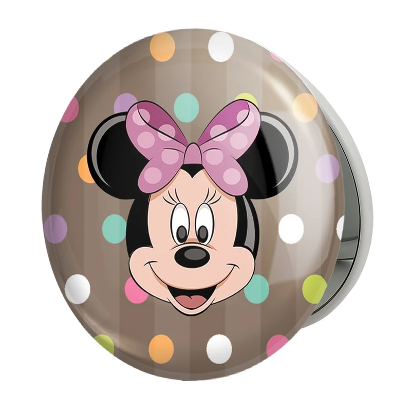 آینه جیبی خندالو طرح میکی موس Mickey Mouse مدل تاشو کد 2428 