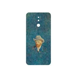 MAHOOT Self portrait with a gray felt hat Cover Sticker for Nokia 3.2 TA-1164