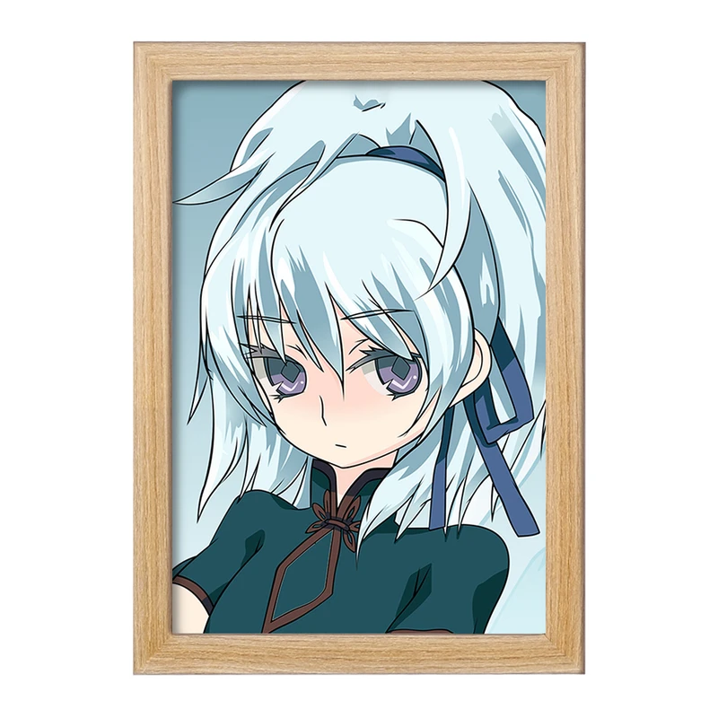 تابلو خندالو مدل یین انیمه تاریکتر از سیاهی Darker Than Black کد 23458