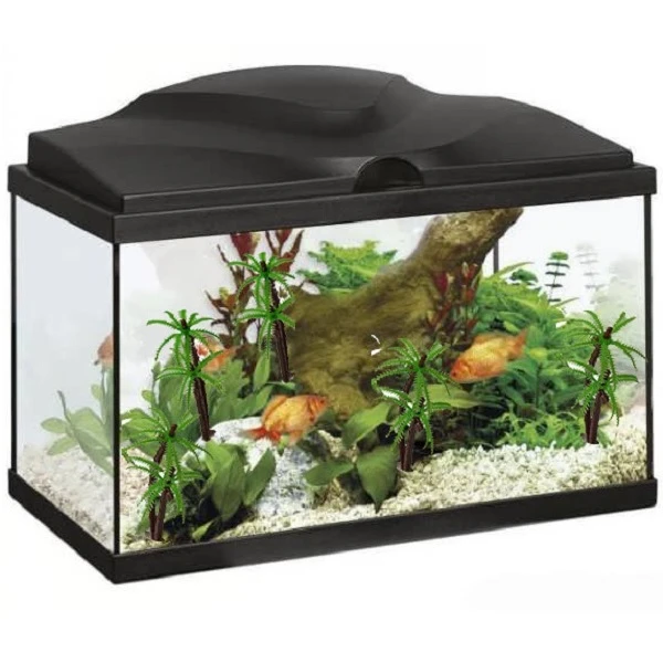 عکس شماره 4 : گیاه تزیینی آکواریوم به گز مدل نخل مجموعه 3 عددی