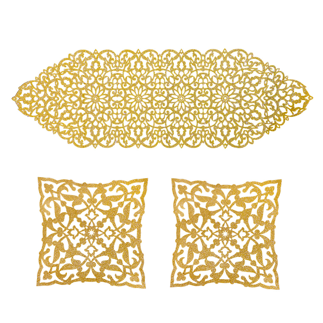 ست رومیزی 3 تکه کد BQQ001