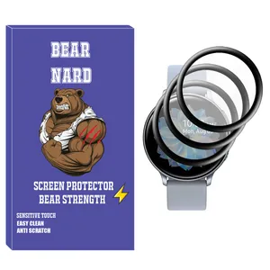 Bearnard NBR Nano Screen Protector For Samsung Galaxy Watch Active 2 44mm Pack of 3
