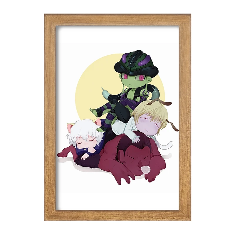 تابلو خندالو مدل گروه مورچه ها انیمه هانتر ایکس هانتر Hunter × Hunter  کد 11936