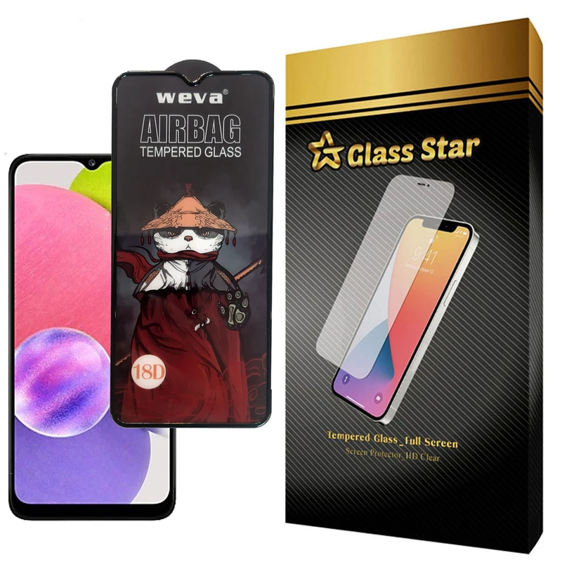 محافظ صفحه نمایش گلس استار مدل AIRG مناسب برای گوشی موبایل سامسونگ Galaxy A03s