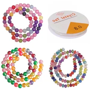 مهره و کش دستبند کد 437 مجموعه 221 عددی