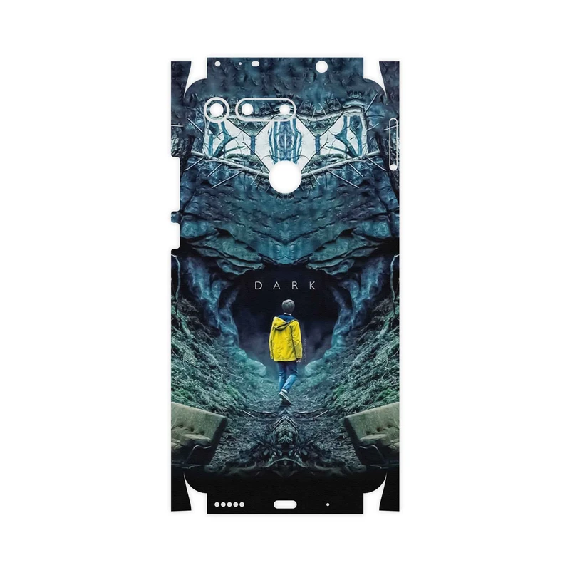 برچسب پوششی ماهوت مدل Dark-FullSkin مناسب برای گوشی موبایل آنر View 20