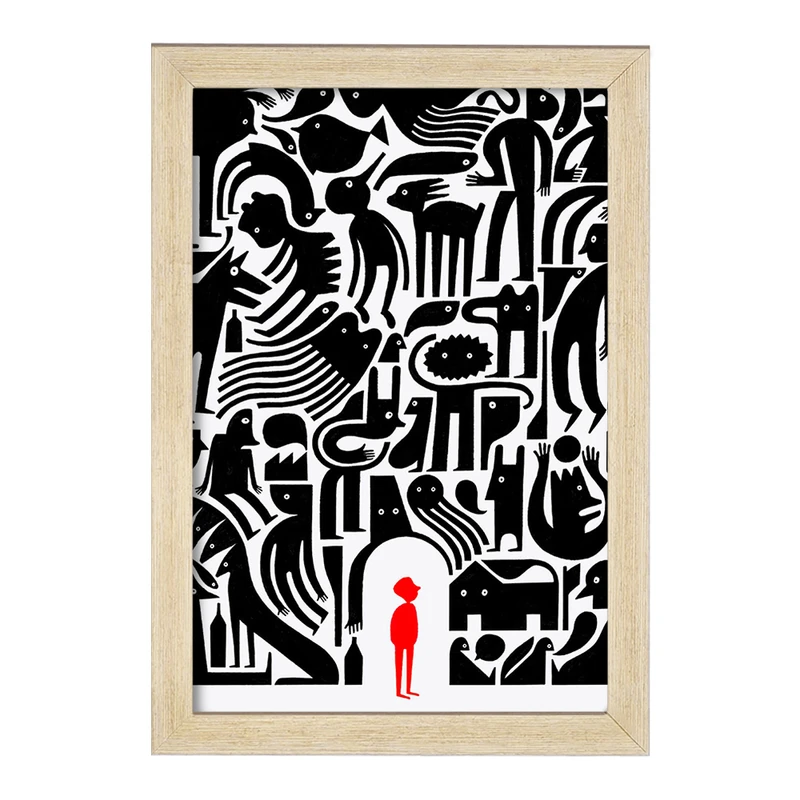 تابلو خندالو مدل فانتزی کد F175