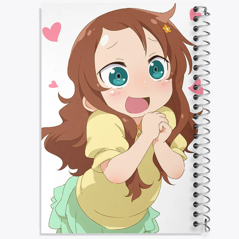 دفتر نقاشی 50 برگ خندالو طرح سایکاوا انیمه اژدهای خدمتکار کوبایاشی کد 36290