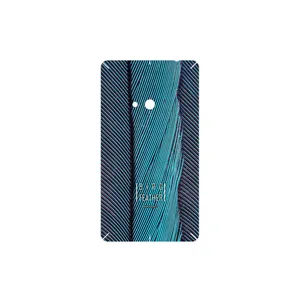 MAHOOT Turquoise feathers Cover Sticker for Nokia Lumia 625