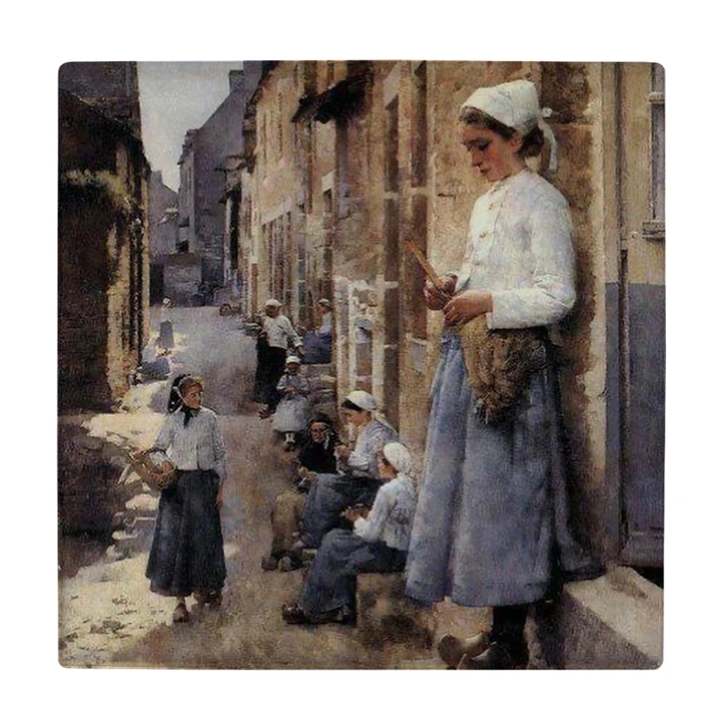 زیر لیوانی  طرح نقاشی کلاسیک مدل لوحی کد    6038404_4990