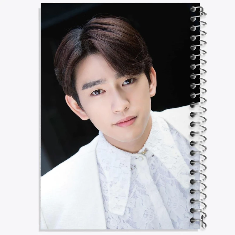 دفتر لیست خرید 50 برگ خندالو طرح جین یونگ گروه گات سون GOT7 کد 20981