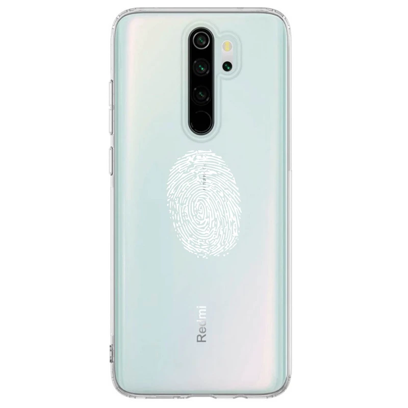 کاور مگافون طرح اثر انگشت مدل C62-W مناسب برای گوشی موبایل شیائومی Redmi Note 8 Pro