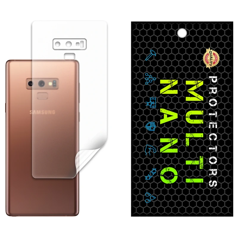 محافظ پشت مات نانو هیدروژل مولتی نانو مدل X-F1B مناسب برای گوشی موبایل سامسونگ Galaxy Note 9