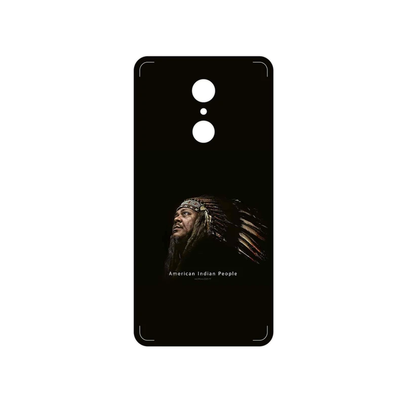 برچسب پوششی ماهوت مدل Portrait of an Indian Man مناسب برای گوشی موبایل شیائومی REDMI 5