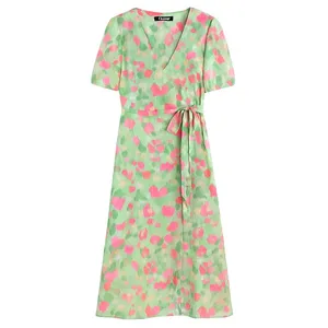 پیراهن یقه هفت زنانه جیناتریکات مدل JESSICA 16801