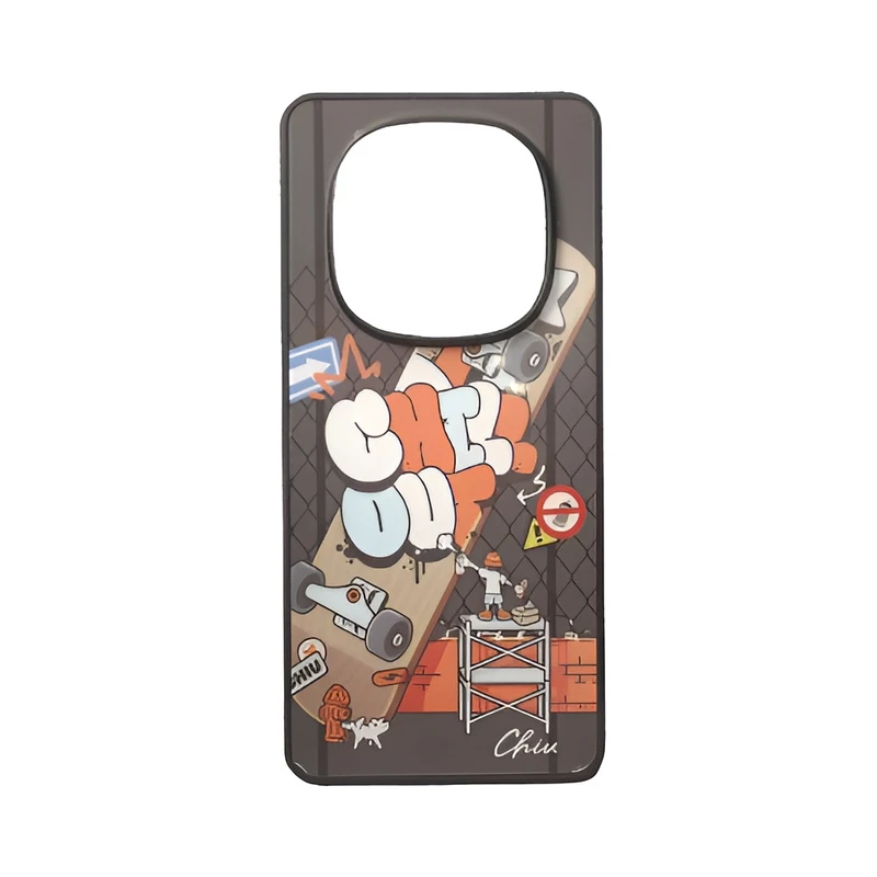 کاور طرح اسکیت مناسب برای گوشی موبایل شیائومی Redmi Note 14 pro 5G/Poco X7