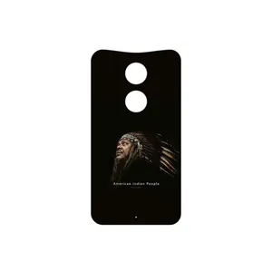MAHOOT Portrait of an Indian Man Cover Sticker for Motorola Moto X 2014