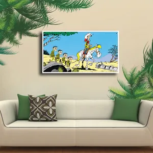 تابلو شاسی کودک مدل لوک خوش شانس کد 16