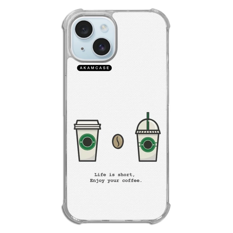 کاور آکام مدل AMCWTA15-STARBUCKS15 مناسب برای گوشی موبایل اپل iPhone 15 