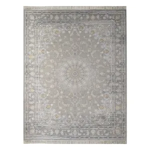 فرش ماشینی فرش مشهد کد 803609 زمینه فیلی