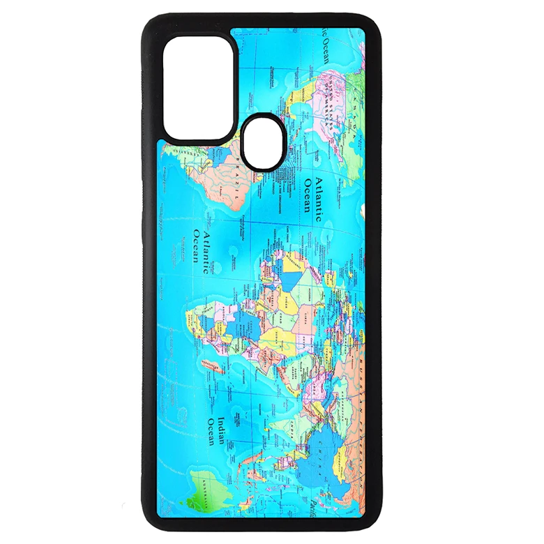 کاور طرح نقشه جهان مناسب برای گوشی موبایل سامسونگ galaxy m30s