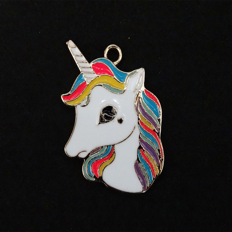 آویز گردنبند مدل اسب تک شاخ کد AG 677