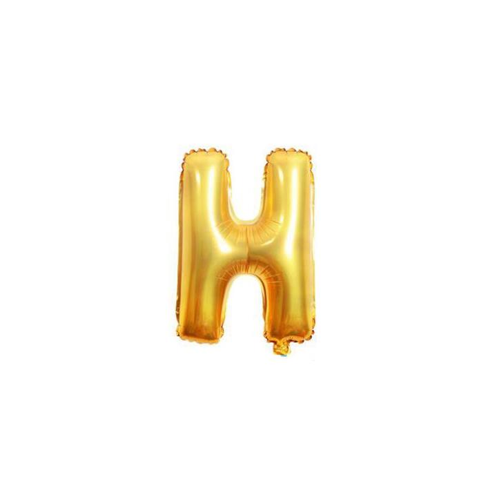       بادکنک فویلی طرح حروف انگلیسی مدل H