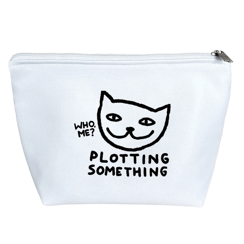 کیف لوازم آرایش دخترانه خندالو مدل گربه کد 3396