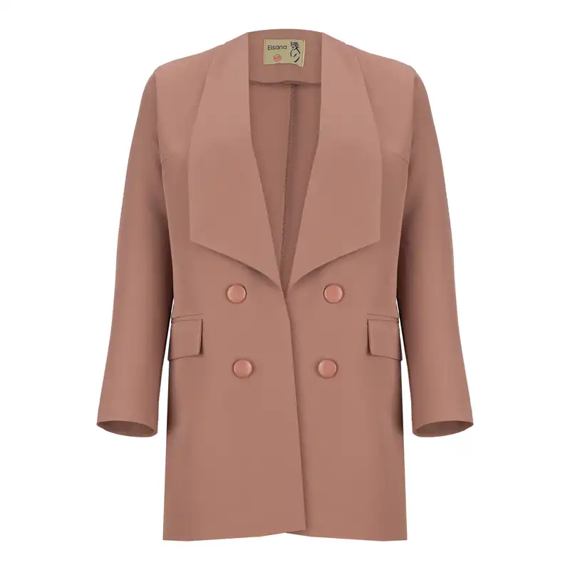 مانتو کتی زنانه السانا مدل دلشید کد 119907