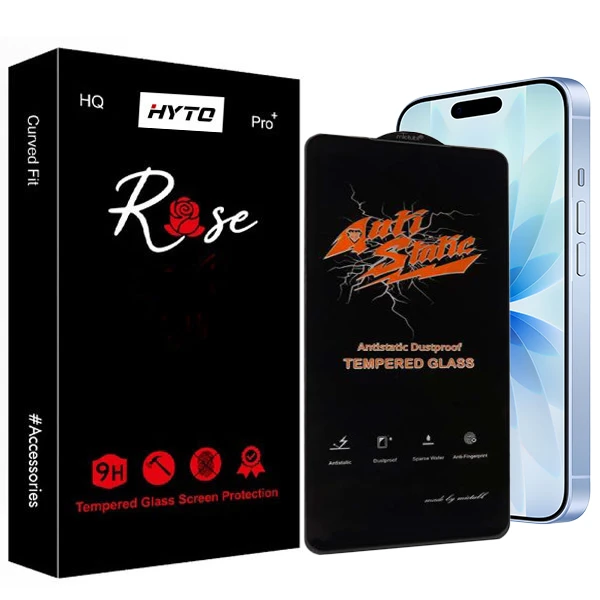 محافظ صفحه نمایش هیتو مدل Rose Antistatic Techra مناسب برای گوشی موبایل اپل Iphone 17