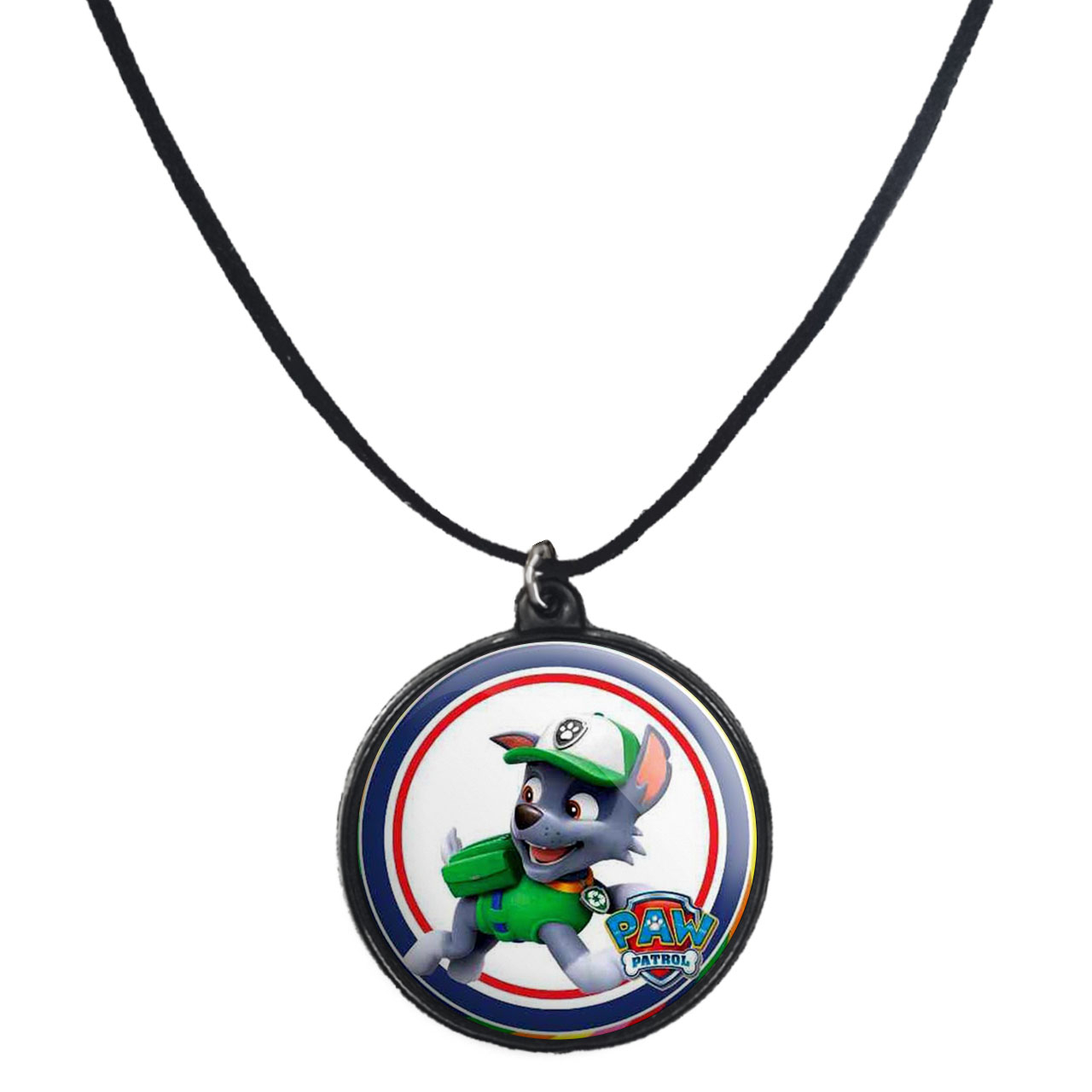 گردنبند پرمانه طرح سگ های نگهبان کد pmb.1930 مدل دو طرفه