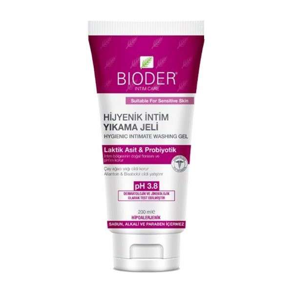 ژل بهداشتی بانوان بیودر کد sh-2021 حجم 200 میلی لیتر