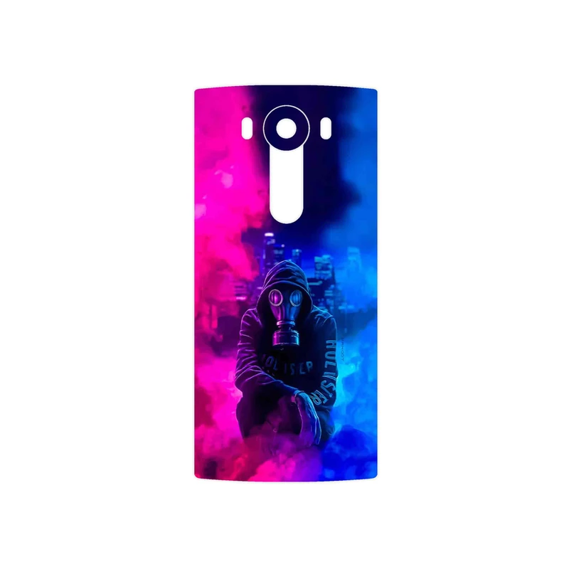 برچسب پوششی ماهوت مدل Smoke Rainbow Digital Art 2 مناسب برای گوشی موبایل ال جی V10