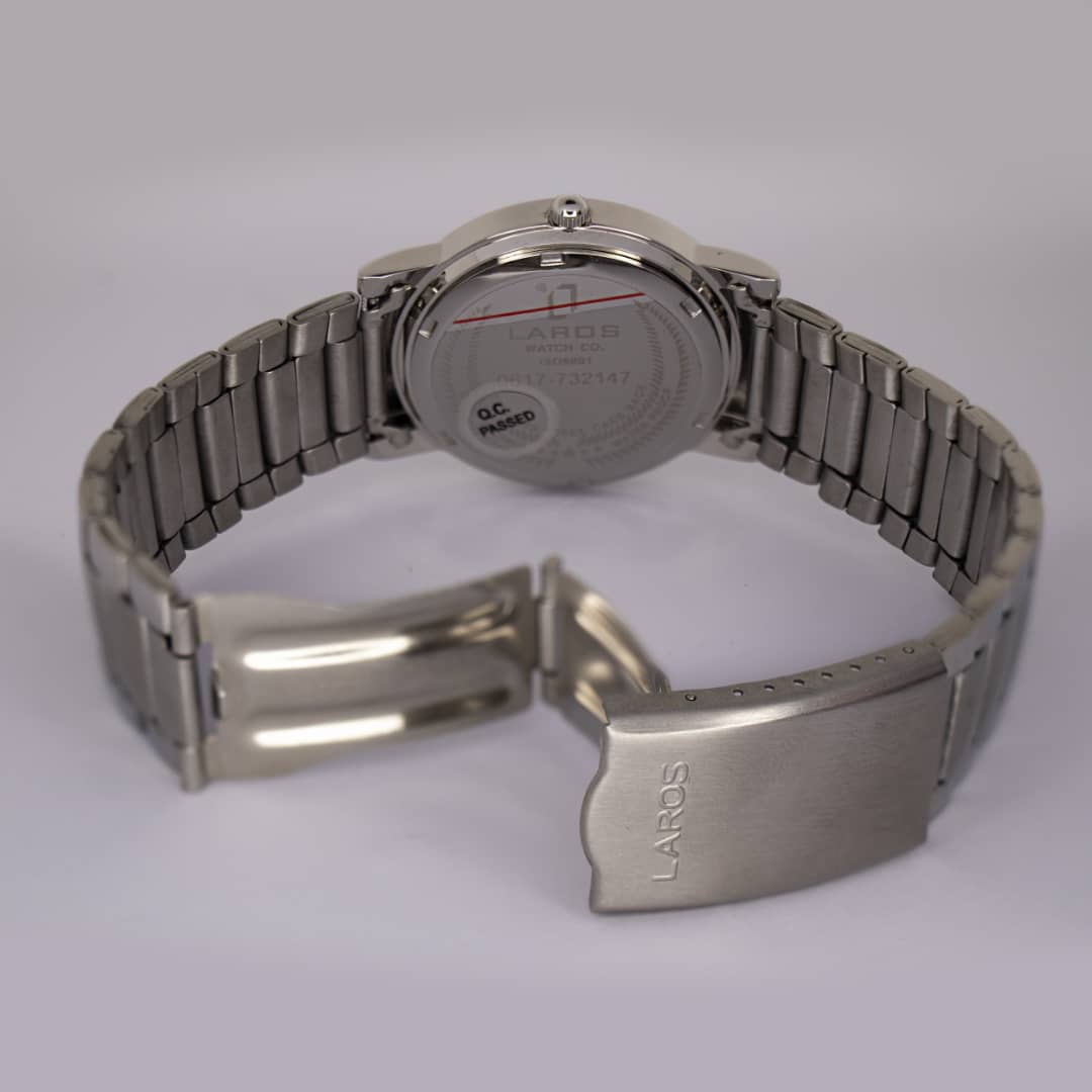 قیمت                                      ساعت مچی عقربه‌ای مردانه لاروس مدل 0617-732147